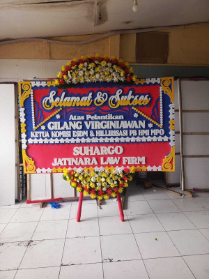 Papan Bunga Jalan Raya Cikarang