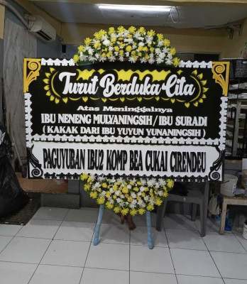 Papan Bunga Jalan Raya Cikarang